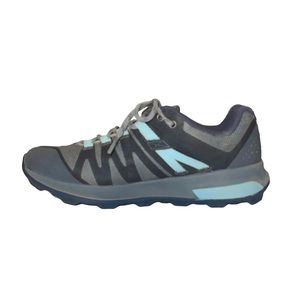 Merrell Womens Hiking Shoe, Zion FST, F035388, Storm Grey, Size 7